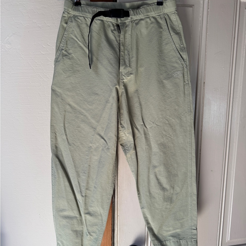 Snow Peak Light Mountain Cloth Pants in Light Green